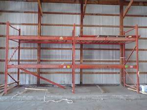 lot 311 image: 2 Bays of Pallet Racking