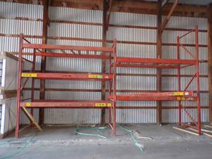 lot 312 image: 2 Bays of Pallet Racking