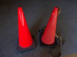 lot 401 image: Four Traffic Cones