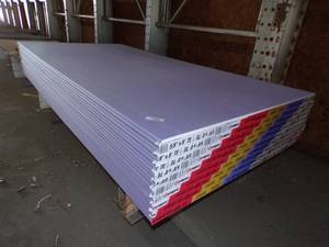 lot 324 image: 21 Sheet of 58 Fire Block Sheetrock
