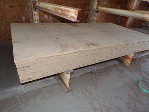 lot 328 image: 14 Sheets of 4x 8 Tounge N Groove