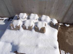 lot 353 image: 7 - 4x4 post piers