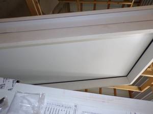 lot 372 image: White Exterior Door with Jam 36