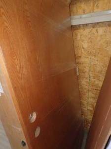 lot 376 image: Wood Peephole Door