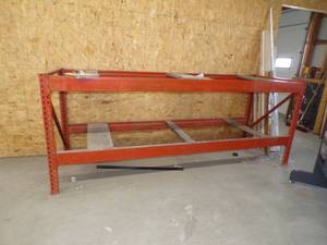 lot 379 image: Orange Pallet Racking
