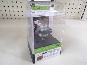lot 185 image: Trex Groove Router Bit F-5507-RBTX