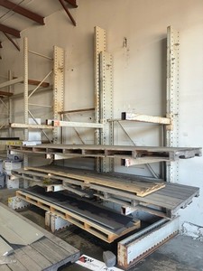 lot 78 image: Cantilever Racking