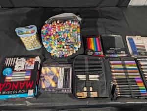 ArtMaker 13CT Manga Drawing Set with 70-Color Pencils & Markers