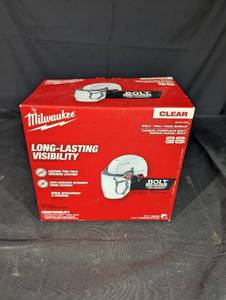 Milwaukee BOLT Full Face Shield - Clear, Fog-Free Interior Coating
