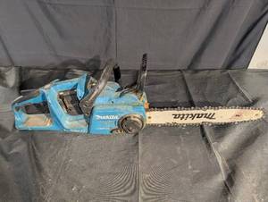 Makita XCU03 14-in Cordless Chainsaw - 18V X2 (36V) Brushless, Tool-Only