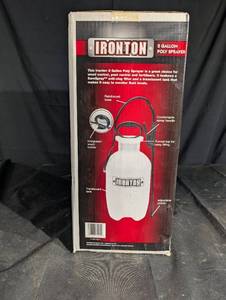 Ironton 2-Gallon Poly Sprayer - SureSpray Anti-Clog Filter
