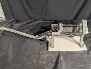 Vegetable Dicer - Manual Grid-Chopper with Stand (Vintage Kitchen Tool)