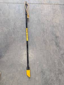 Ariat Ice Chisel - Long Shaft Ice Tool with Yellow Label
