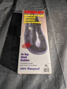 TINGLEY Weather-Tuff Stretch Rubber Overshoes - Hi-Top Work XL