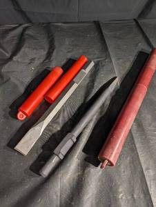 Assorted Chisels & Punches - Metalworking Hand Tools Set for Shop and Fabrication