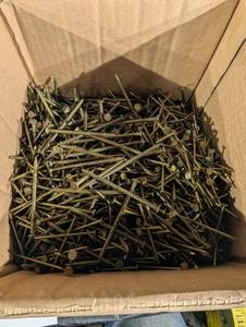 Bulk Nails 3 in Long - Assorted Box for Woodworking & Construction