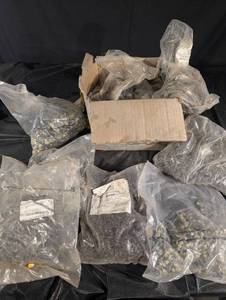 Assorted Small Hardware in Clear Bags - Made in Taiwan