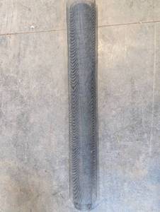 Black Window Screen Mesh Roll - Insect Screen, Square Grid, Cardboard Core