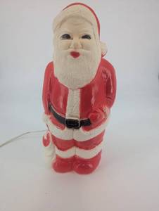 Santa Claus vintage blow mold