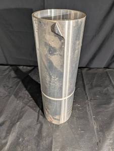 Galvanized Steel Round Duct Pipe - 20in Tall HVAC Vent