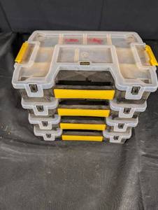 Stanley SortMaster Stackable Organizer - 2 Units, 11-12 x 2-12 x 8-12 in