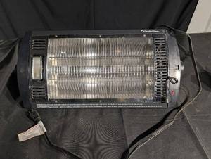 Comfort Zone Electric Space Heater - Portable Radiant Heater