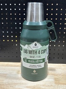 Manna 64 Ounce Jug with 4 Cups