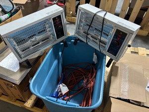 lot 31 image: Space Heaters and Extension Cords