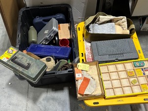 lot 40 image: Pistol Case, Target, Canteens, Firearm Accessories