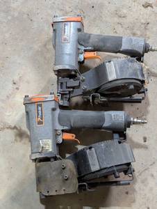 Pair of Paslode Coil Roofing Nail Guns - 405000