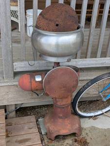 Vintage Heavy Creamer - Plant StandPlanter