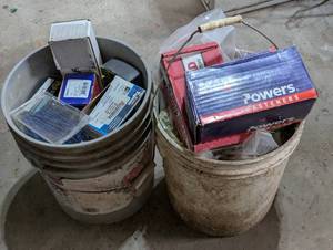 Mixed Lot of Fasteners and Hardware - Concrete Anchors, Screws, Tappers and More