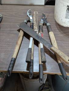 Pruning Lot - 3 Large Snips and a Chopper