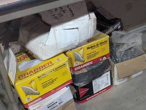 Approximately 10-12 Heavy Boxes of Screws and Nails - DeckingMetalRoofing and More