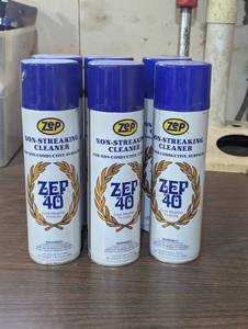 6 Pack - ZEP 40 - Non Streaking Cleaner