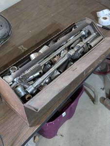 Fold Out Tool Box Loaded with Hand tools