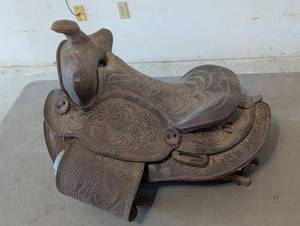 Leather Riding Horse Saddle