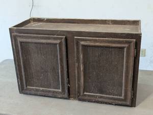 Rustic Upper Cabinet - Two Door