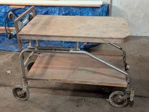 Amazing Heavy Duty Mobile Cart with Powe Strip