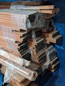 Large Lot of Oak Trim and Mill Work  - Full Pieces