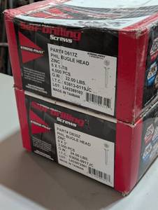 Phil Bugle Head Screws - 6x1-78 & 8x3