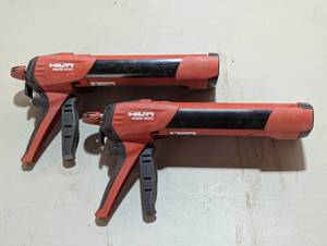 Pair of Hilti HDM 500 Caulk Guns