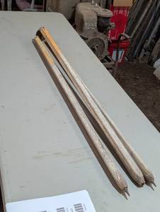 Wooden Tripod - Survey, Camping, Decor