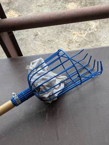 Long Apple Picker - Wood Handle - 10