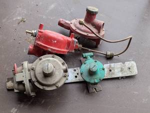 Lot of PropaneLP Regulators