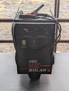 Solar - 480 612 Volt Battery Charger and Starter
