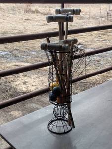Great Croquet Set with Holder