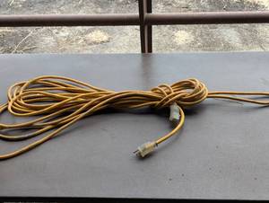 Large Construction Grade Extension Cord - 50-75 - Yellow