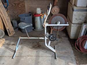 KnifeTool Sharpener - Pedal Power with Can Holder