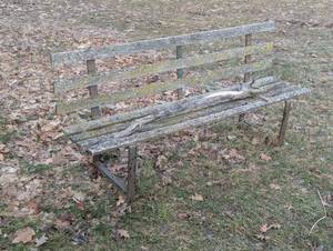 Wooden Bench - Heavy Duty Brackets